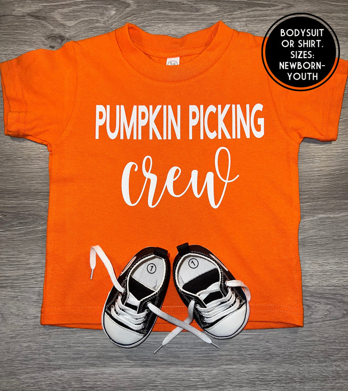 Pumpkin Picking Crew Shirt