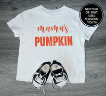 Load image into Gallery viewer, Mama&#39;s Pumpkin Shirt