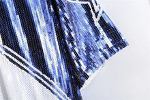 Load image into Gallery viewer, Dallas Cowboys Sparkly Sequin Dress