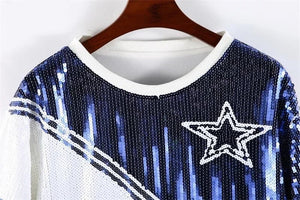 Dallas Cowboys Sparkly Sequin Dress