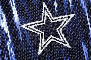 Dallas Cowboys Sparkly Sequin Dress