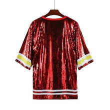 Load image into Gallery viewer, Kansas City Chiefs Sparkly Sequin Dress